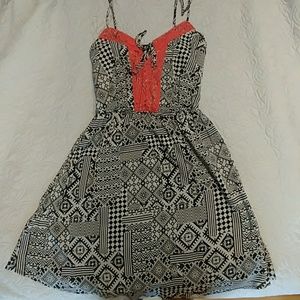 Patterned sun dress